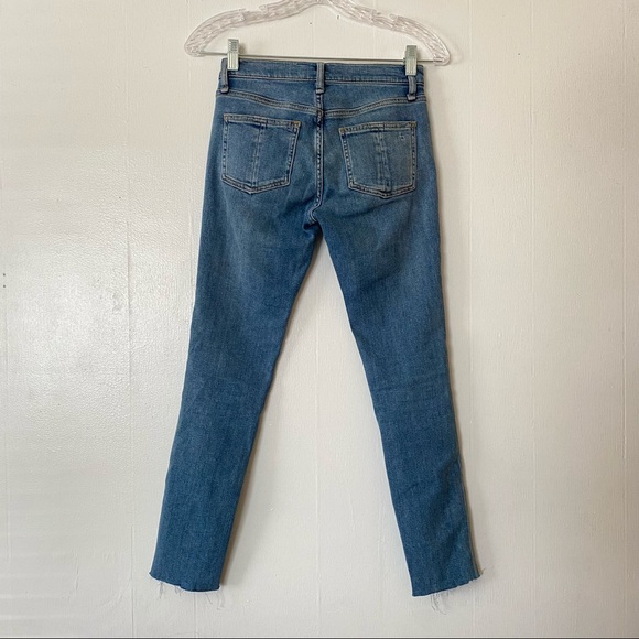 Rag & bone Skinny Ankle Fray Jeans - Picture 3 of 13